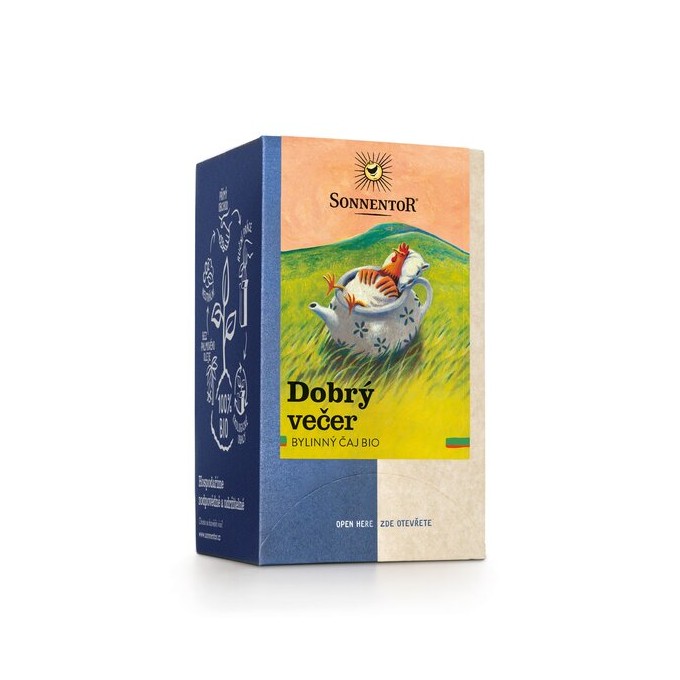 Sonnentor Dobrý večer BIO čaj 18 sáčkov