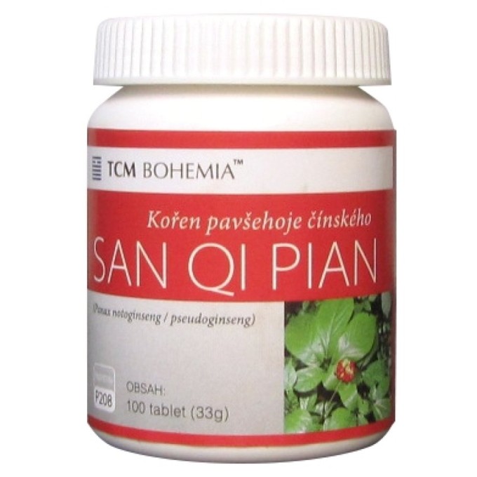TCM BOHEMIA 208P PAVŠEHOJ ČÍNSKY, KOREŇ 100 TABLET