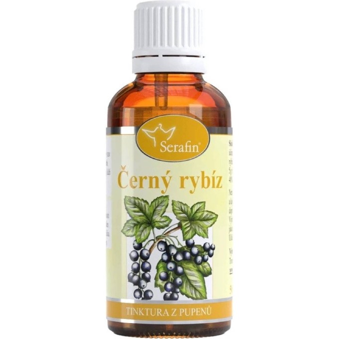 Serafín Čierne ríbezle tinktúra z púčikov 50 ml