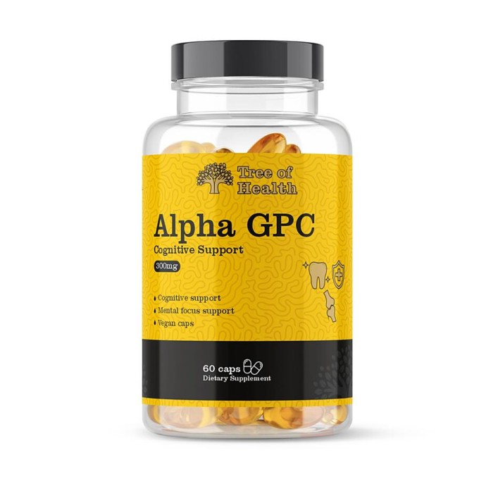 Tree of Health Alpha GPC 300 mg 60 kapsúl