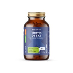 BrainMax Vitamín D3 4000 IU + K2 100 rastlinných kapsúl