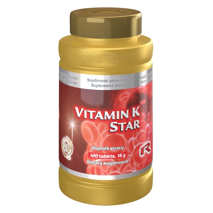 Starlife VITAMÍN K STAR 120 tabliet