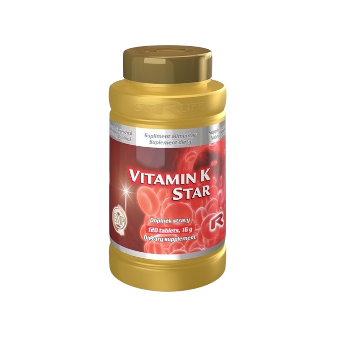 Starlife VITAMÍN K STAR 120 tabliet