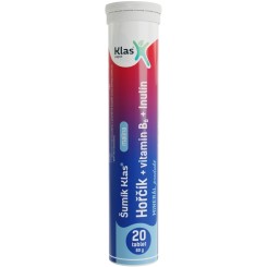 Klas Šumík Horčík + vitamín B6 (príchuť malina) 20 tabliet