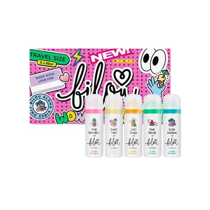 Bilou Sprchovej peny Set 5 kusov Made with Love