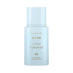 V. SUN Opaľovací fluid na tvár SPF 50 bez parfumácie 30 ml