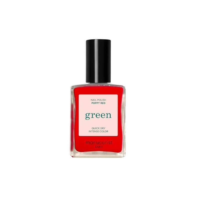 Manucurist Green Lak na nechty Poppy red 15 ml