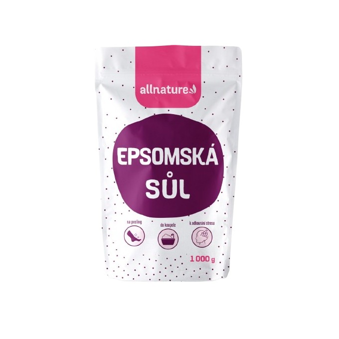 Allnature Epsomská sůl 1000 g