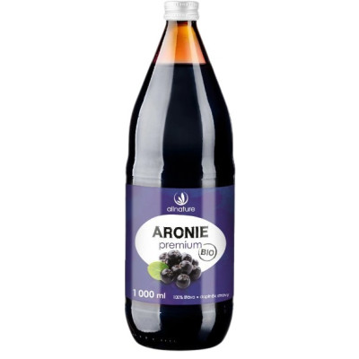 Aronie Premium - 100% Bio šťáva 1000 ml