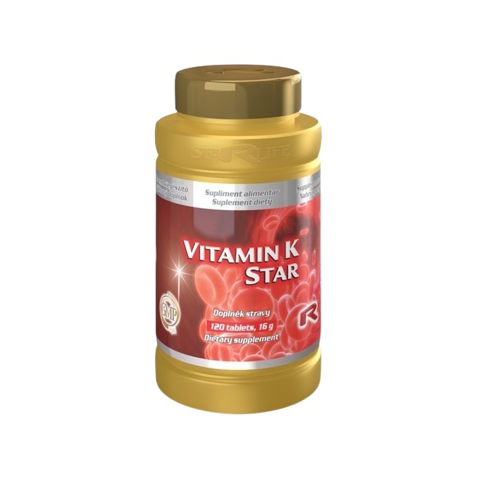Starlife VITAMÍN K STAR 120 tabliet