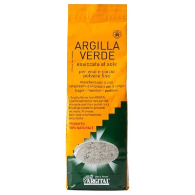 Argital Zelený jíl vysušený sluncem 1 kg