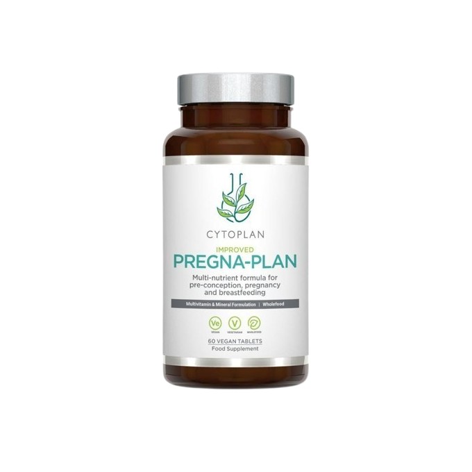 Cytoplan Pregna-Plan Multivitamín pre tehotné aj dojčiace matky, 60 tabliet