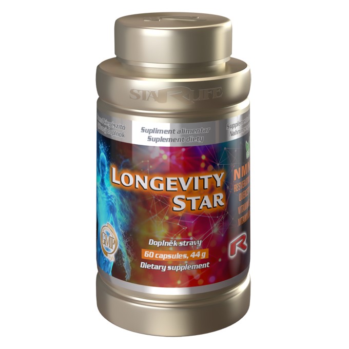 Starlife LONGEVITY STAR 60 kapslí