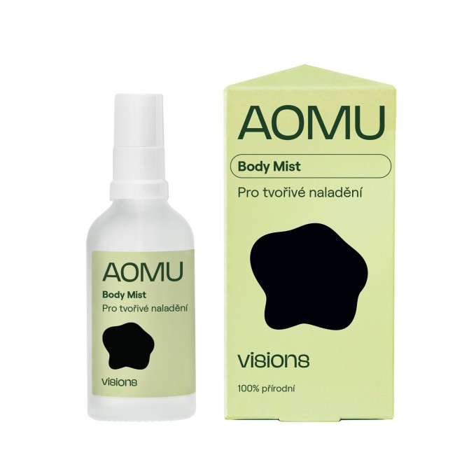 AOMU Vision Body mist- prírodná hmla pre tvorivé naladenie a inšpiráciu 50 ml