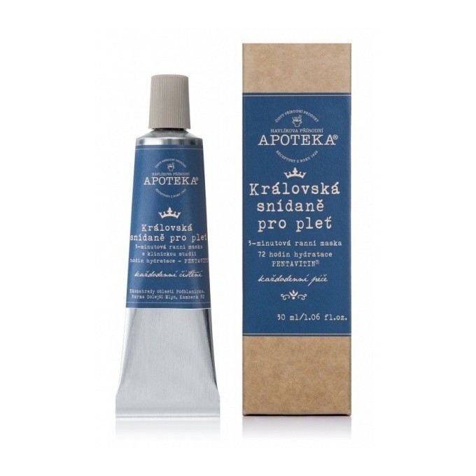 Havlíkova apotéka Královská snídaně pro pleť 3-minutová ranní maska 30 ml